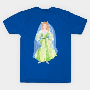 fairy princess, cartoon, milking children illustration T-Shirt